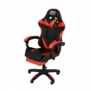 Scaun Gaming rosu profesional piele sintetica perna lombara extensie picioare 130 kg
