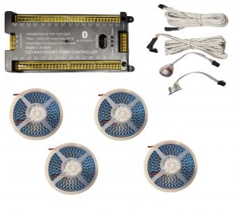 Kit iluminat inteligent pentru scari max 32 trepte senzori banda 