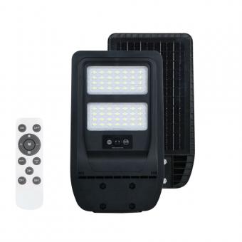 Lampa iluminat stradal cu panou fotovoltaic si telecomanda 60W 
