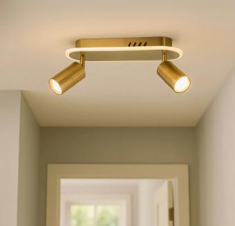 Lustra LED moderna liniara gold 44W