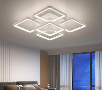 Lustra Led dimabila cu telecomanda 3 functii 110W