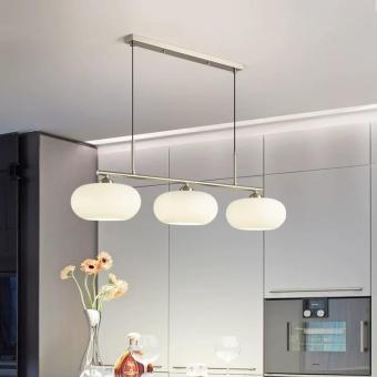 Lustra moderna OvalGlow 3xE27 silver 