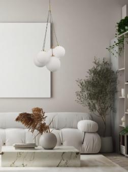Lustra suspendata Nordic Globes 9xG9 