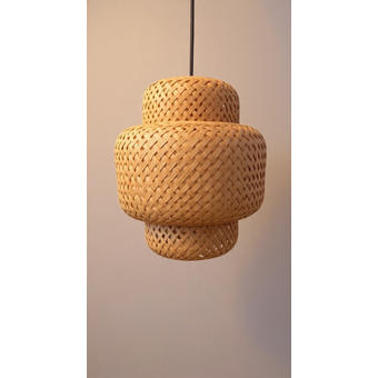Pendul din bambus Natura Alto E27 30x40cm 