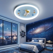 Lustra LED Astronaut 3 tipuri de lumina cu telecomanda 78W