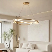 Lustra LED cu telecomanda Aura Ring 110W