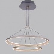 Lustra LED cu telecomanda Halo Duo Grey 232W