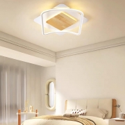 Lustra LED cu telecomanda Wood Glow 132W