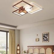 Lustra LED moderna Quadra cu telecomanda 158W