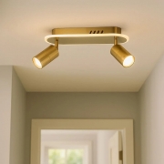 Lustra LED moderna liniara gold 44W