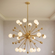 Lustra suspendata Astra Gold 18xG9