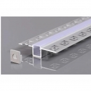 Profil LED 2m incastrat sub tencuiala pentru benzi led 8mm