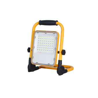20W DC3 2V 4AH Proiector LED SMD portabil reincarcabil 800LM 6000K incarcare USB 