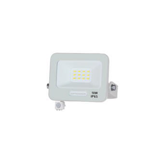 Proiector LED 10W cu senzor alb SMD 900Lm IP65 3000K cablu 15cm 