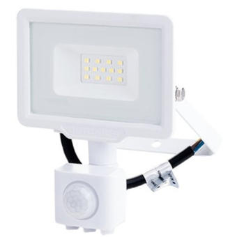 Proiector LED SMD 10W cu senzor alb IP65 2700K 800Lm 