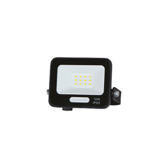 Proiector LED SMD 10W negru 900Lm IP65 6000K cablu 15cm 