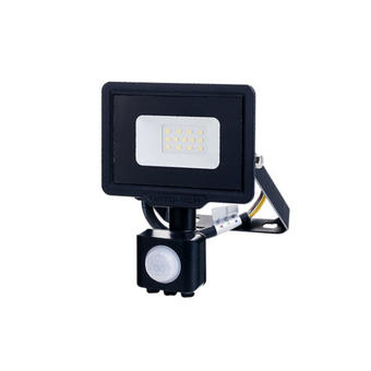 Proiector LED SMD 20W cu senzor negru IP65 2700K 1600Lm cu cablu de 70cm 