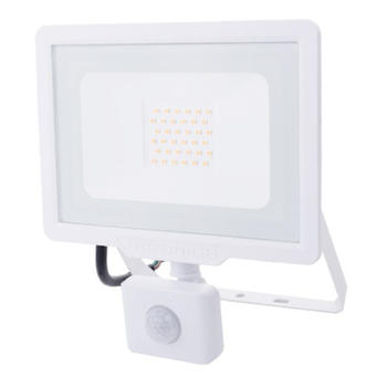 Proiector LED SMD 30W cu senzor alb IP65 2700K 2400Lm 
