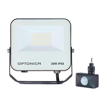 Proiector LED SMD negru 30W 90lm W IP65 CCT 6000K 4000K 3000K 