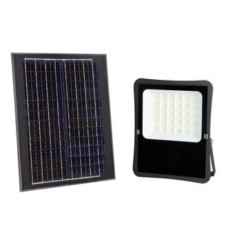 Proiector LED cu panou solar 2200Lm 6000K 3 2V 22Ah 