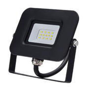 Proiector LED 10W negru Epistar IP65 6000K 70cm cablu