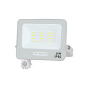 Proiector LED 30W cu senzor alb SMD 2700Lm IP65 4000K cablu 15cm