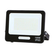 Proiector LED SMD 100W negru 9000Lm IP65 3000K cablu 15cm