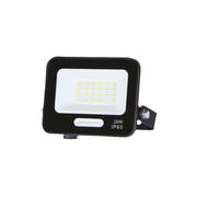 Proiector LED SMD 20W negru 1800Lm IP65 4000K cablu 15cm