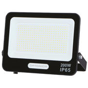 Proiector LED SMD 300W negru 27000Lm IP65 6000K cablu 30cm