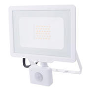 Proiector LED SMD 30W cu senzor alb IP65 2700K 2400Lm