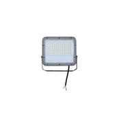 Proiector LED SMD gri 50W 100lm W AC180 26DC5V IP65 6000K 100cm cablu