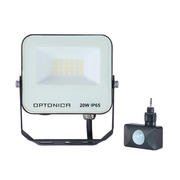 Proiector LED SMD negru 20W 90lm W IP65 CCT 6000K 4000K 3000K