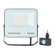 Proiector LED SMD negru 50W 90lm W IP65 CCT 6000K 4000K 3000K