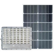 Proiector LED cu panou solar 3000Lm 6000K 3 2V 30Ah