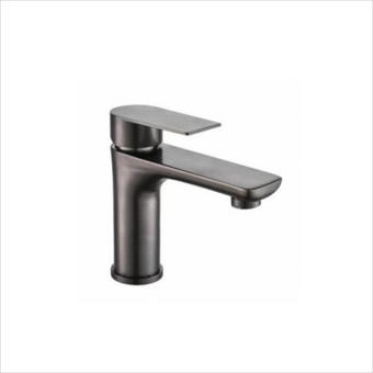 Baterie chiuveta monocomanda cu dus extractibil inox gri 