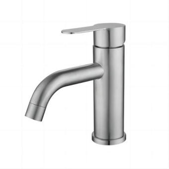 Baterie chiuveta monocomanda standard inox argintiu 
