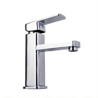 Baterie chiuveta monocomanda standard metal argintiu 