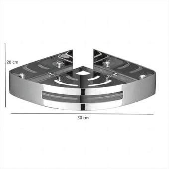 Coltar de dus cu raft inox 