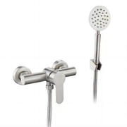 Baterie cada perete monocomanda standard alama argintiu