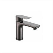 Baterie chiuveta monocomanda cu dus extractibil inox gri