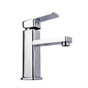 Baterie chiuveta monocomanda standard metal argintiu