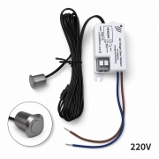 Senzor ON OFF touch 220V dark grey