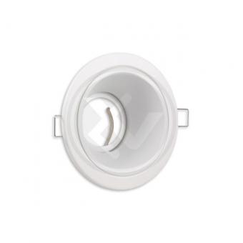 Rama rotunda spot LED alb 