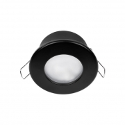 Corp spot LED GU10 negru protectie umiditate IP44