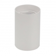 Spot Tubular aplicat soclu GU10 alb