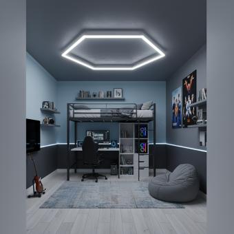 Tavan LED honeycomb CCT 1 hexagon 960 x 780 mm 42W 