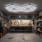 Tavan LED hexagon set 14 poligoane 2259 x 1329 mm 315W