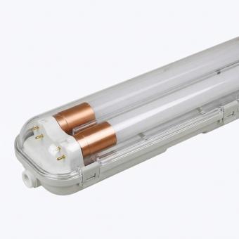 Corp tub led dublu IP65 120cm cu tuburi CADOU 56W 