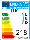 eticheta energetica cod ii1110