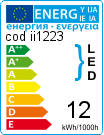 eticheta energetica cod ii1223